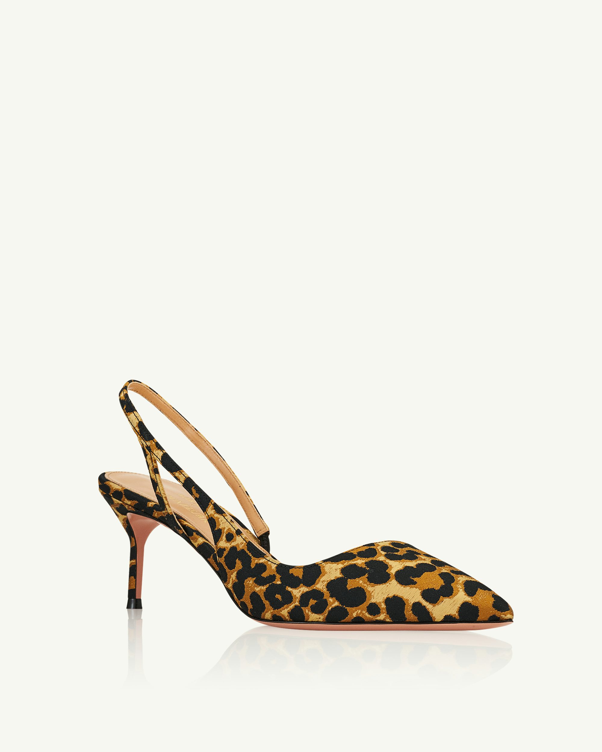 Alex Sling 65 LEOPARD Aquazzura Official