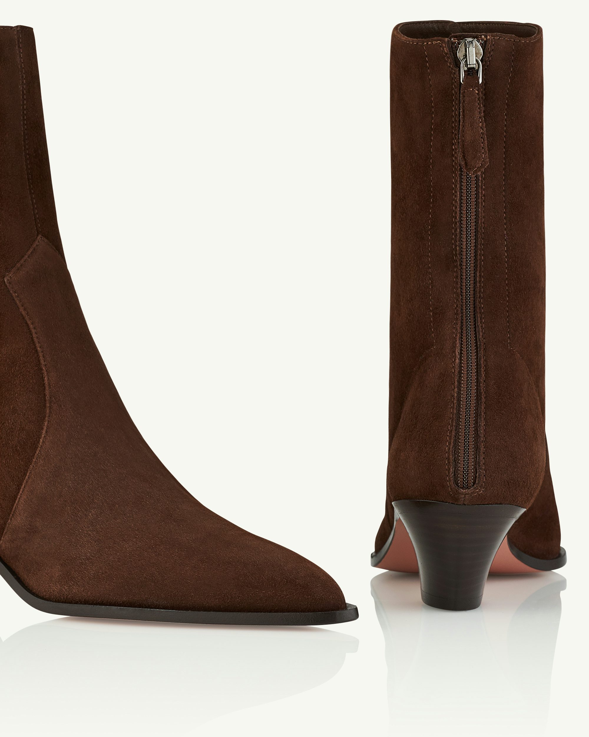 Brunswick Bootie 45 BROWN Aquazzura Official