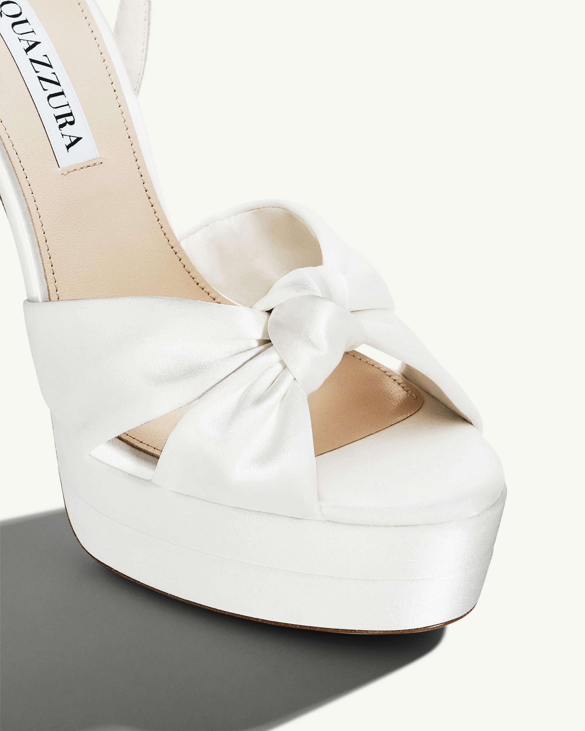 Cupid Bridal Plateau 130 WHITE Aquazzura Official