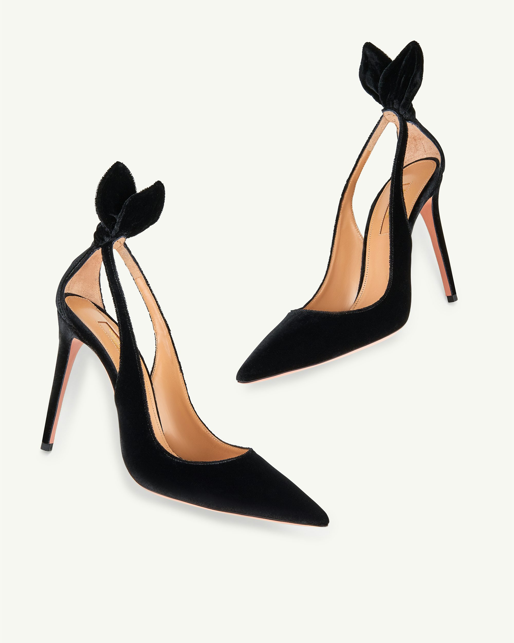 Aquazzura black heels on sale