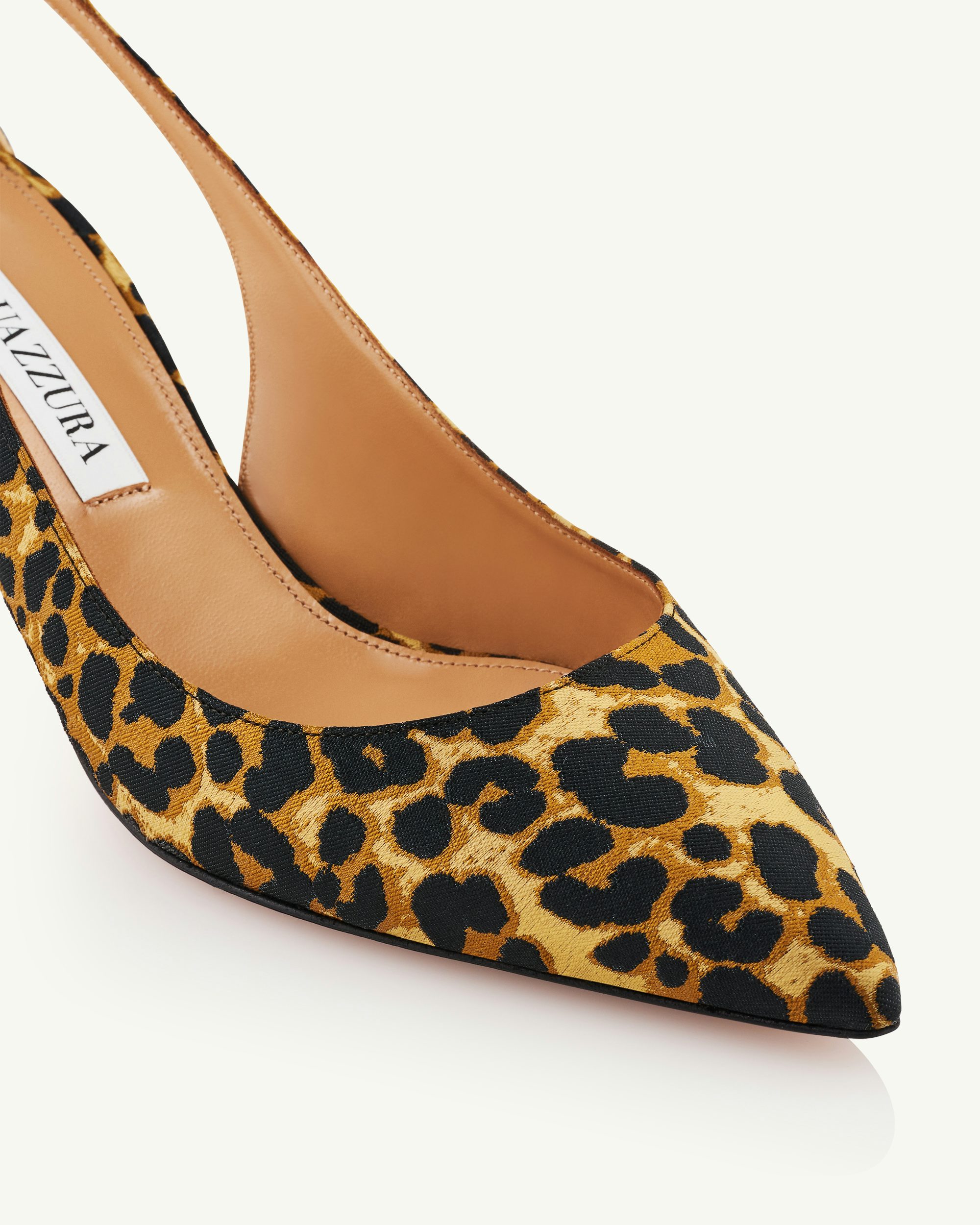 Bow Tie Pump 50 LEOPARD Aquazzura Official