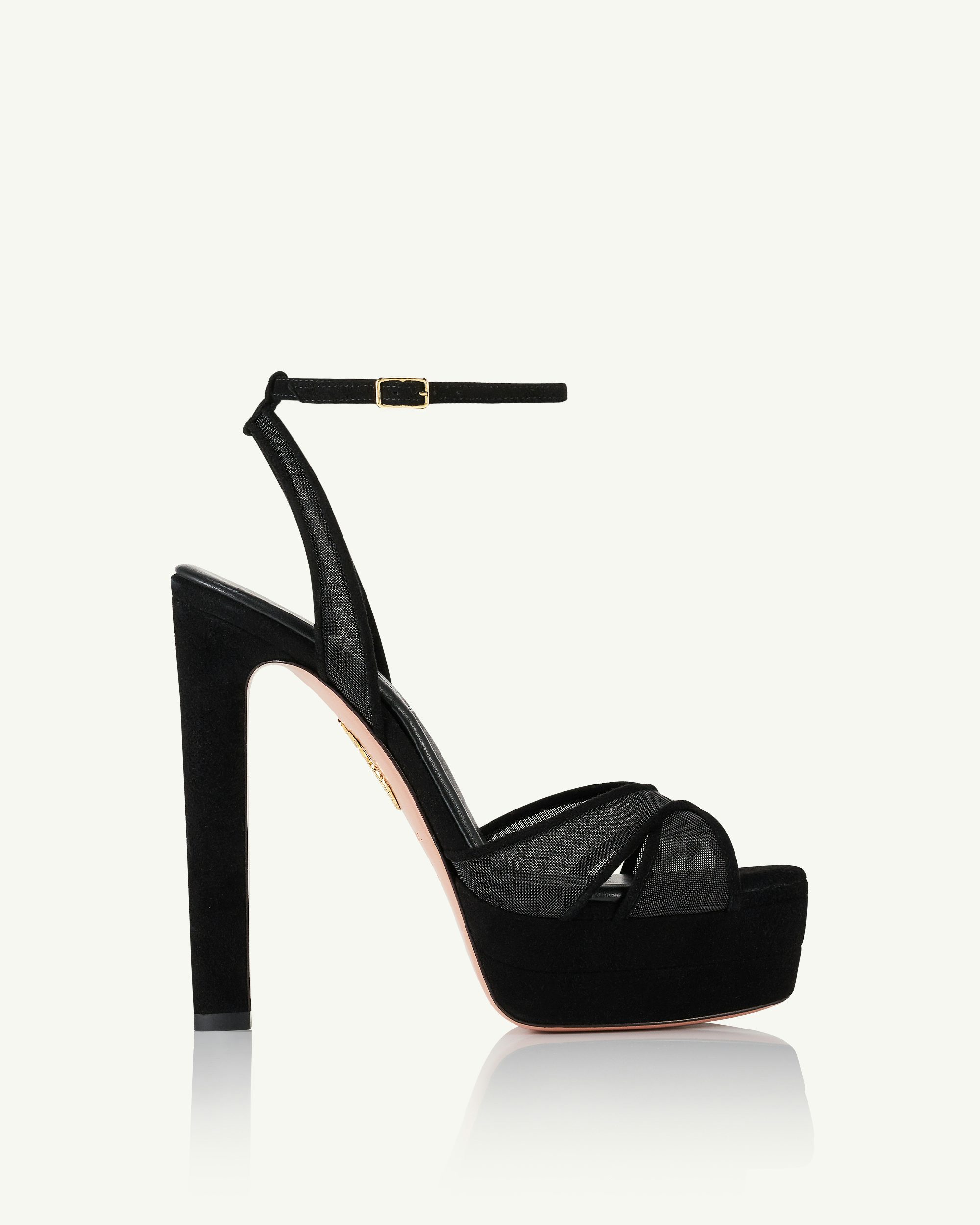 Mesh platform heels hotsell