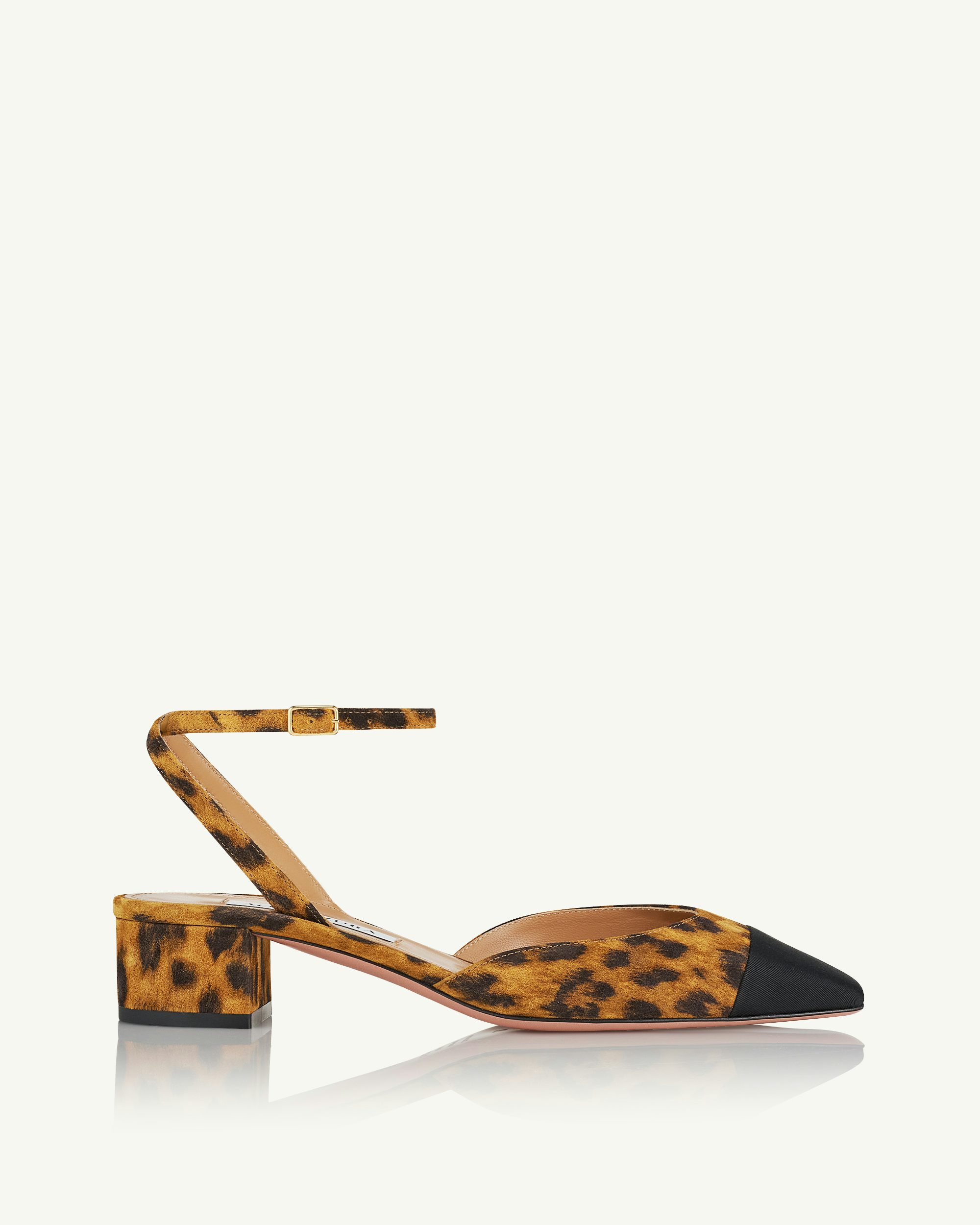 Aquazzura leopard fashion flat