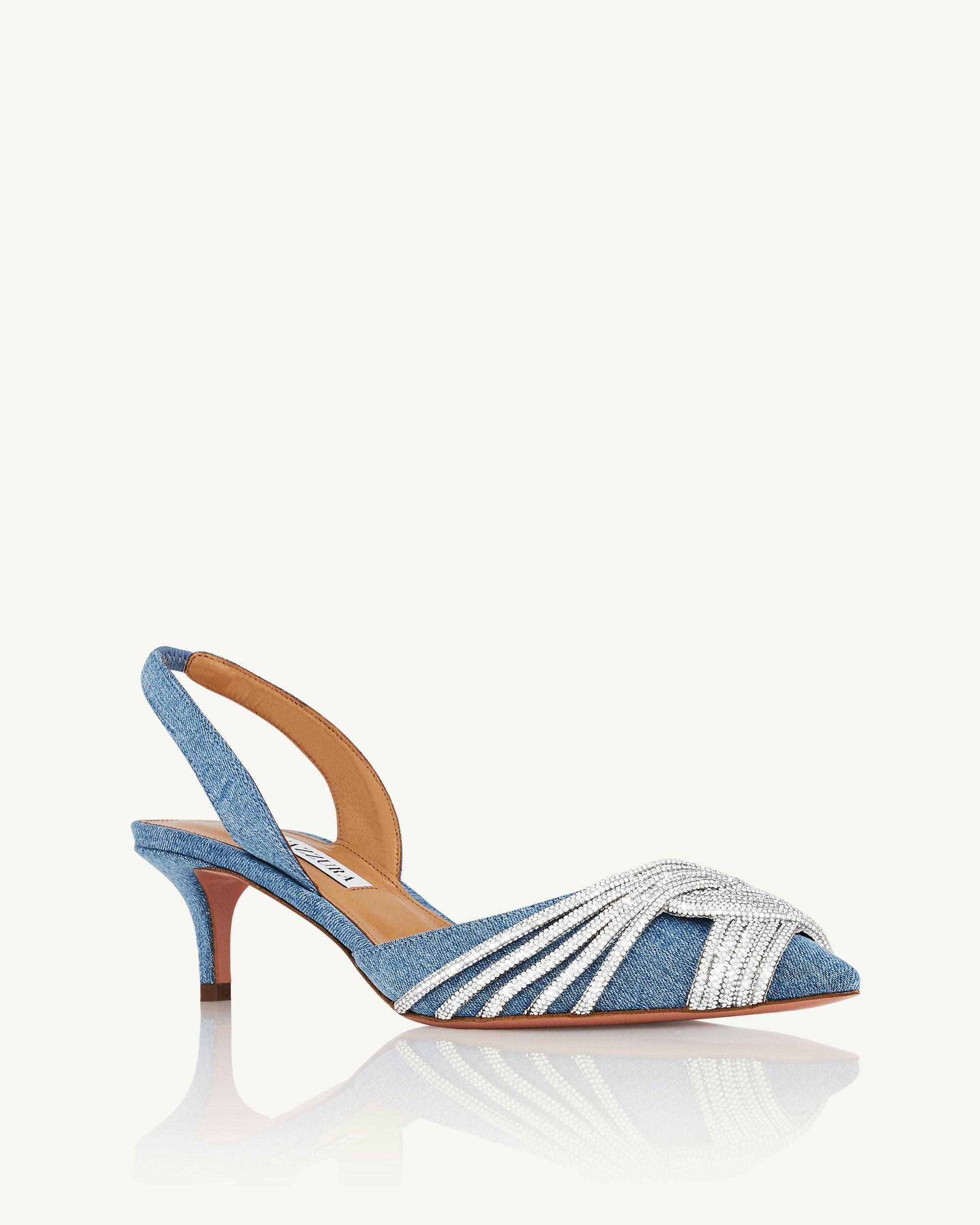 Gatsby Sling 50 BLUE Aquazzura Official