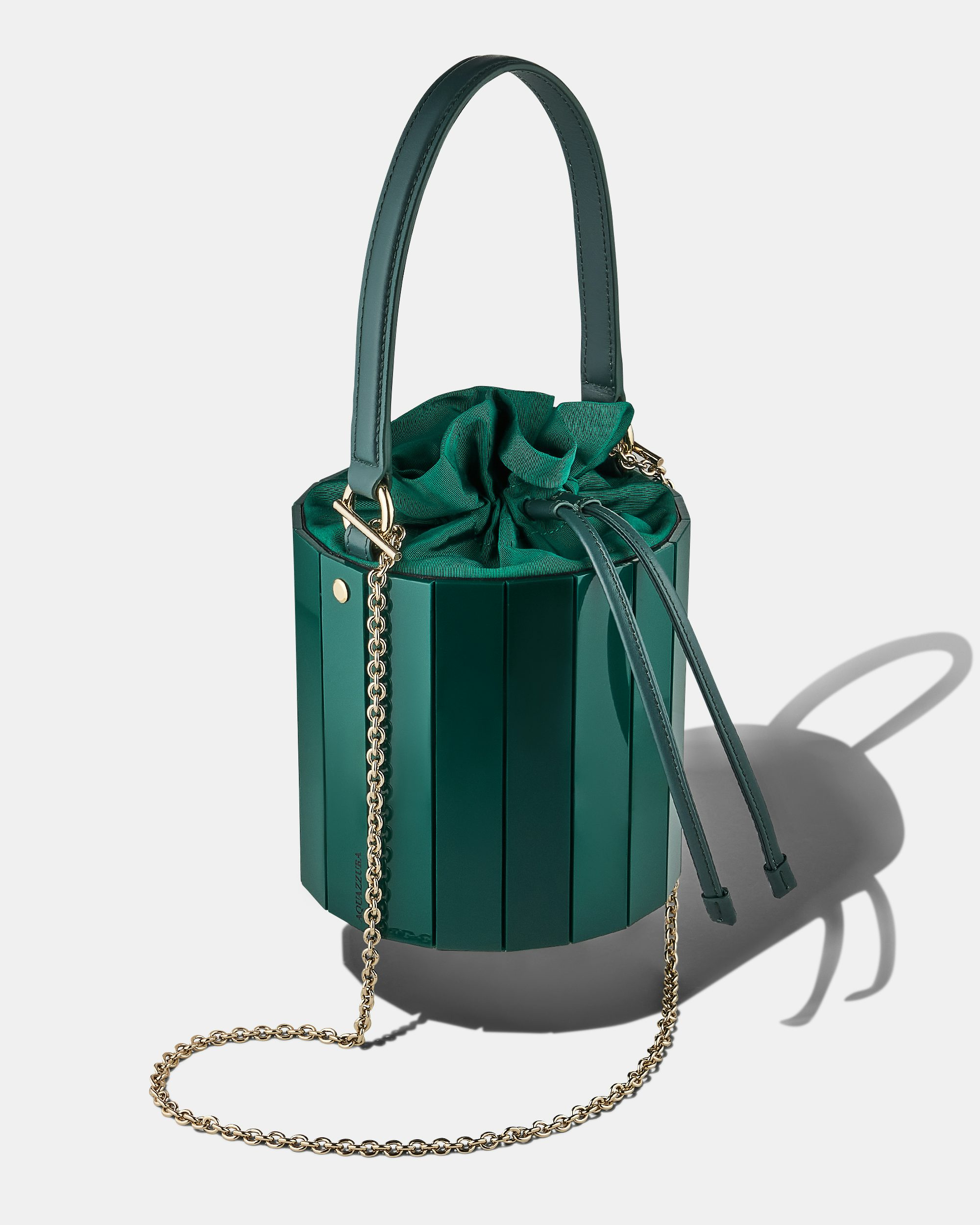 BCBG Max Azria Green Leather Bucket Bag high quality - Brand New w/tags