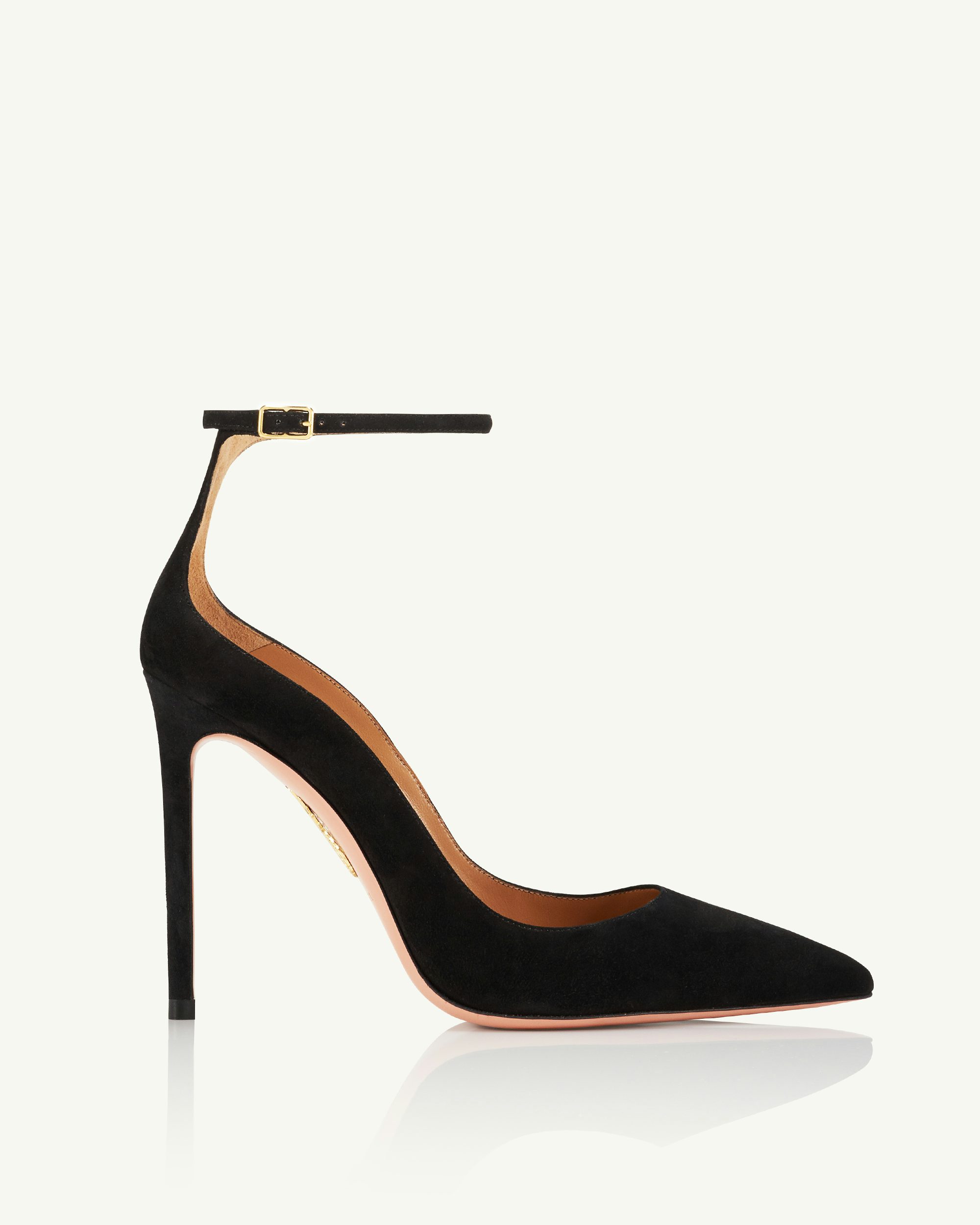 Love Affair Pump 105 SCHWARZ Aquazzura Official