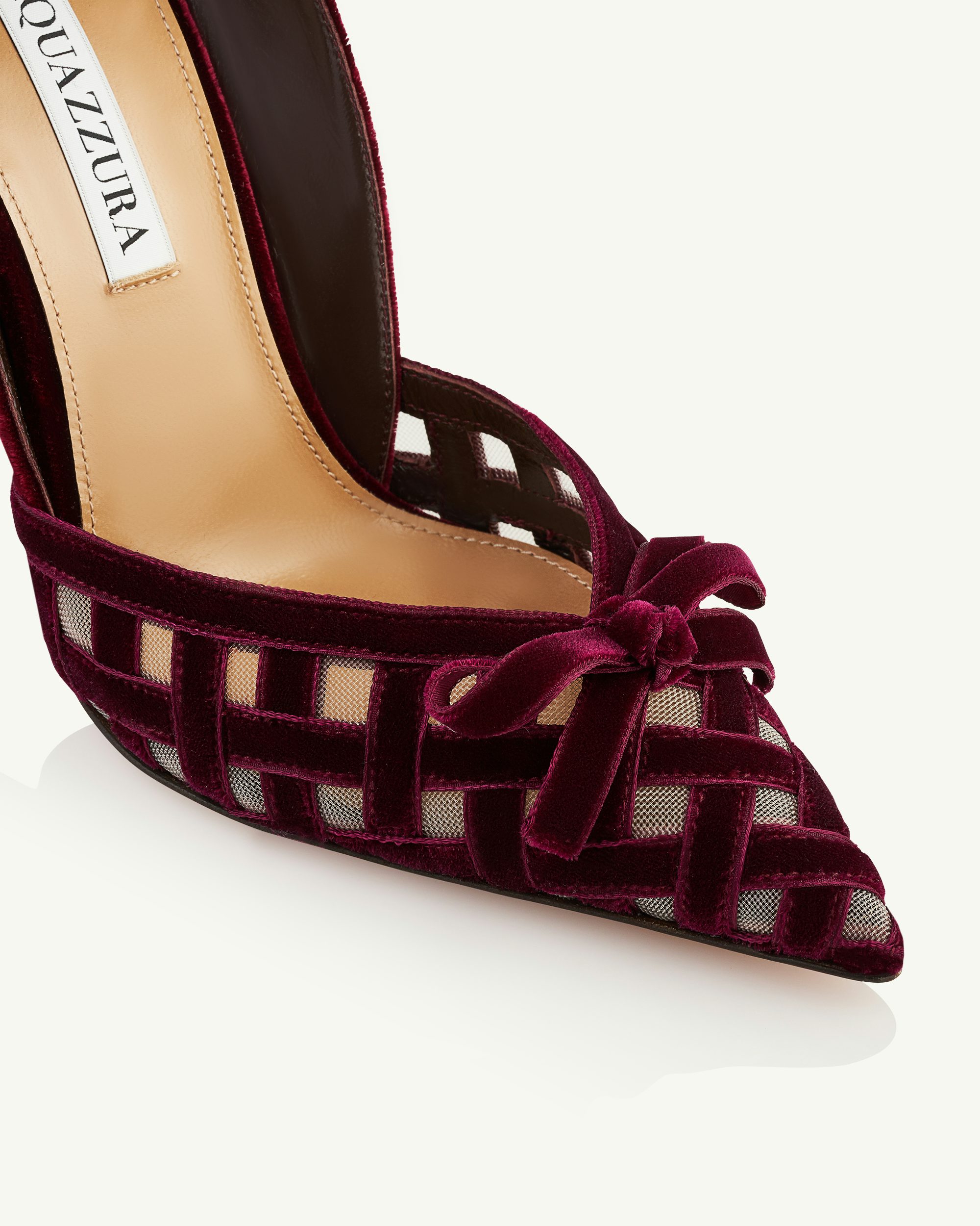 Romance Pump 105 BORDEAUX Aquazzura Official