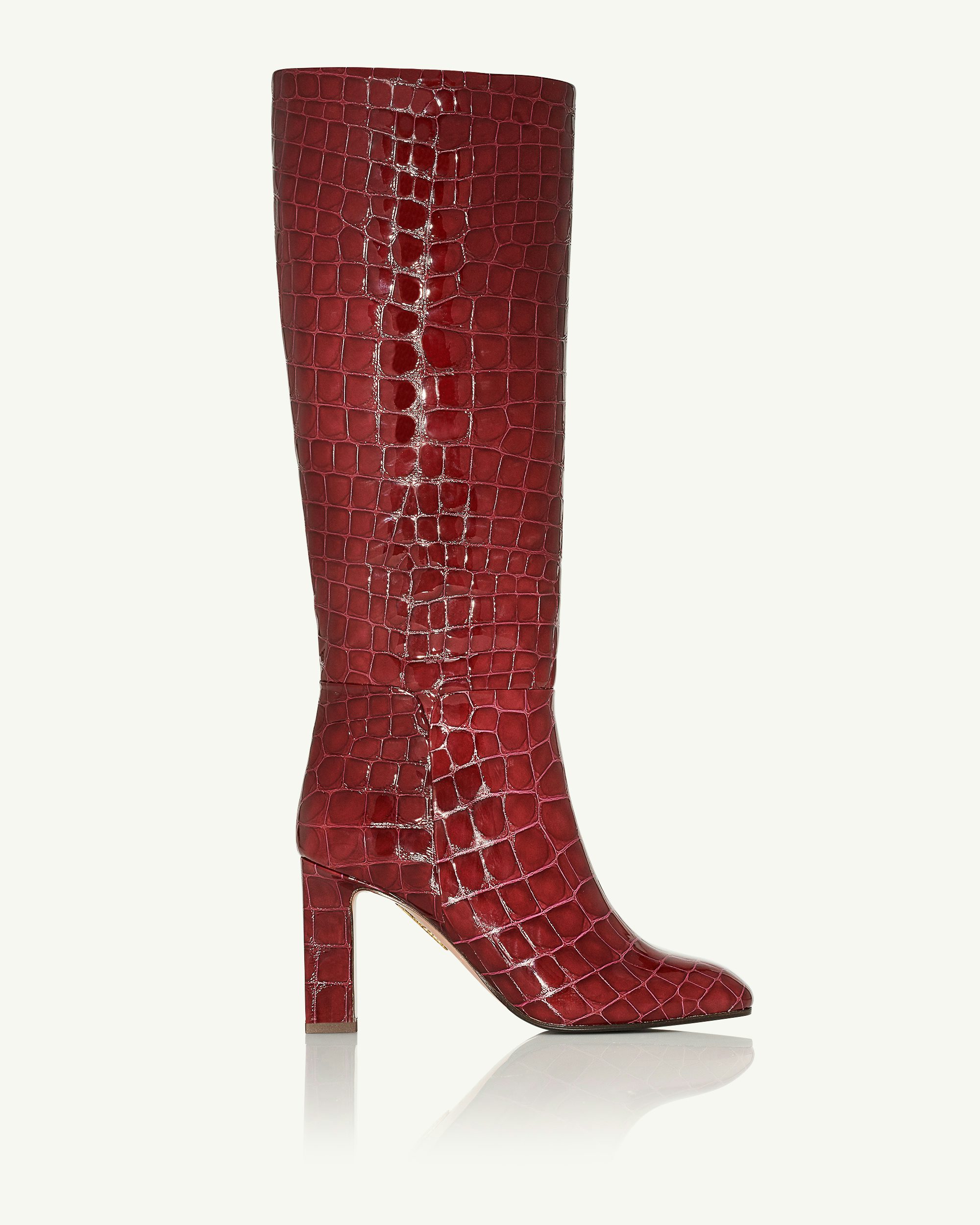 Sellier Boot 85 BORDEAUX Aquazzura Official