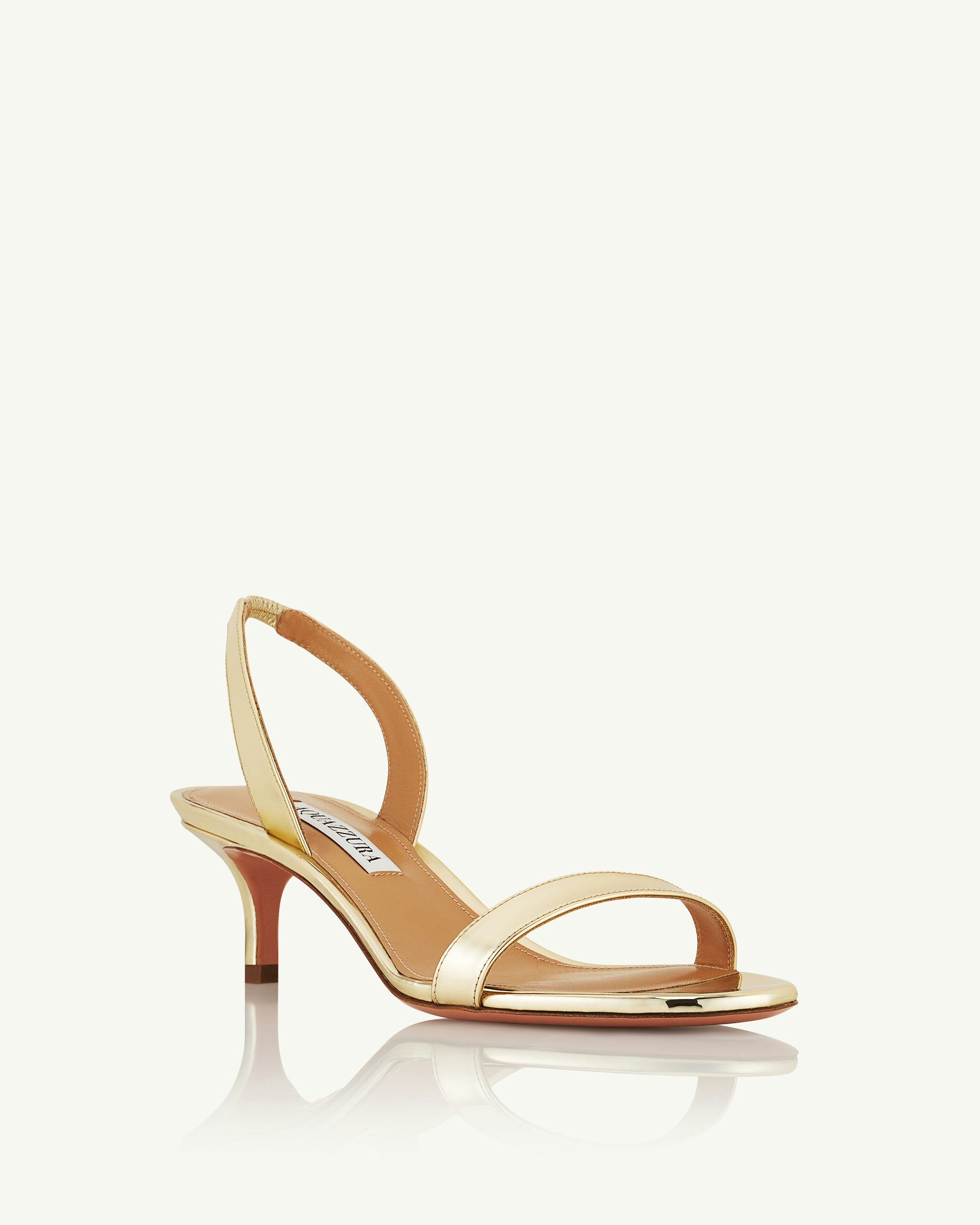 Aquazzura gold heels online