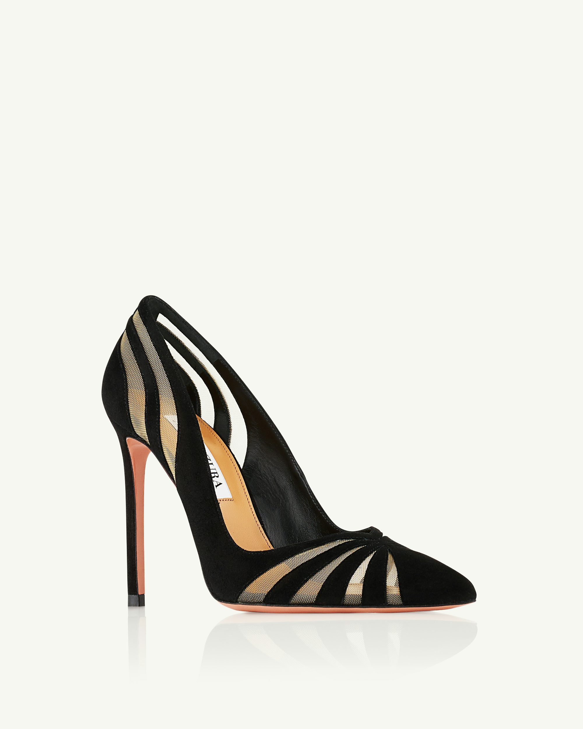 Aquazzura lace up pumps online