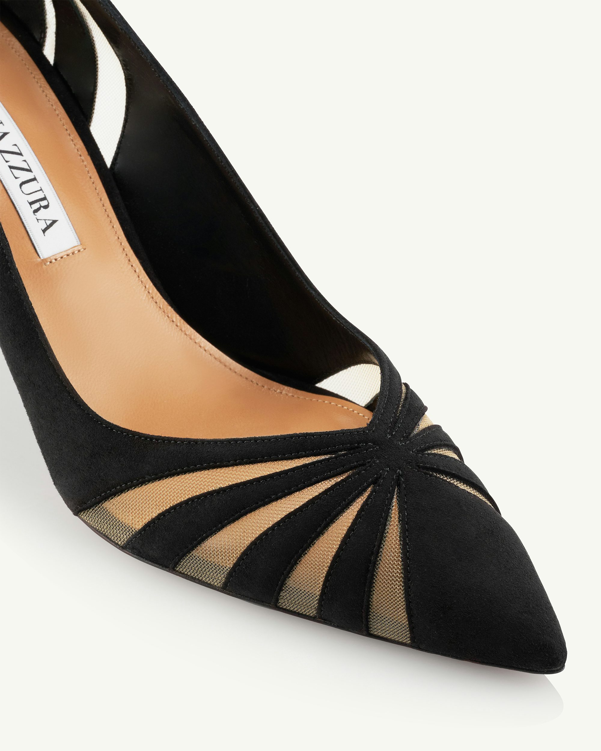 The Spy Pump 75 SCHWARZ Aquazzura Official